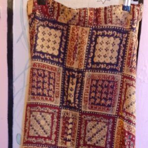 Vintage 1970s Indian skirt
